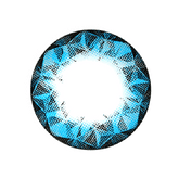 NEO Ruby Blue Colored Contact Lenses 6 months disposable (1 Pack)